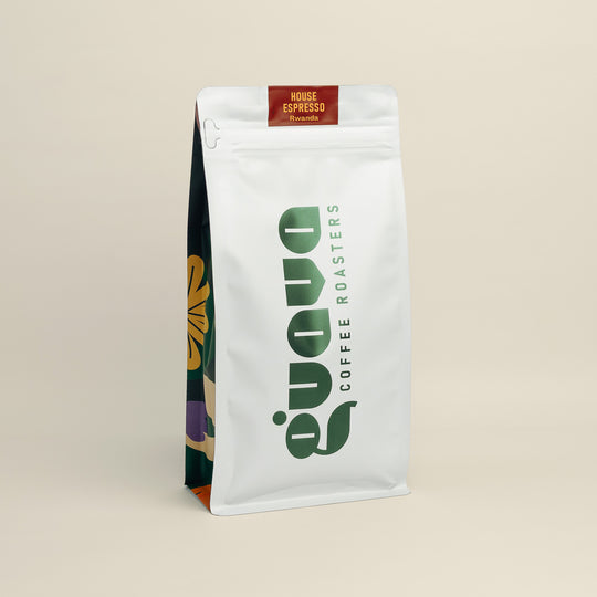 cafea boabe pachet pentru espresso - house espresso de la guava