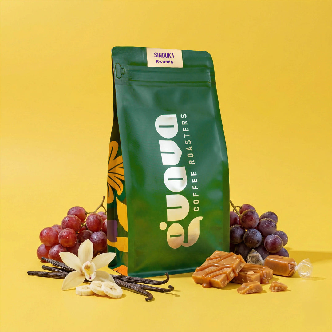 note de degustare cafea boabe de specialitate rwanda sinduka guava coffee