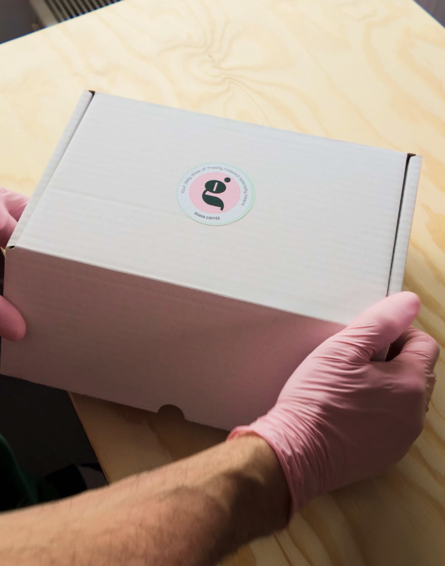 pachet cafea boabe ambalata gata de livrare in romania