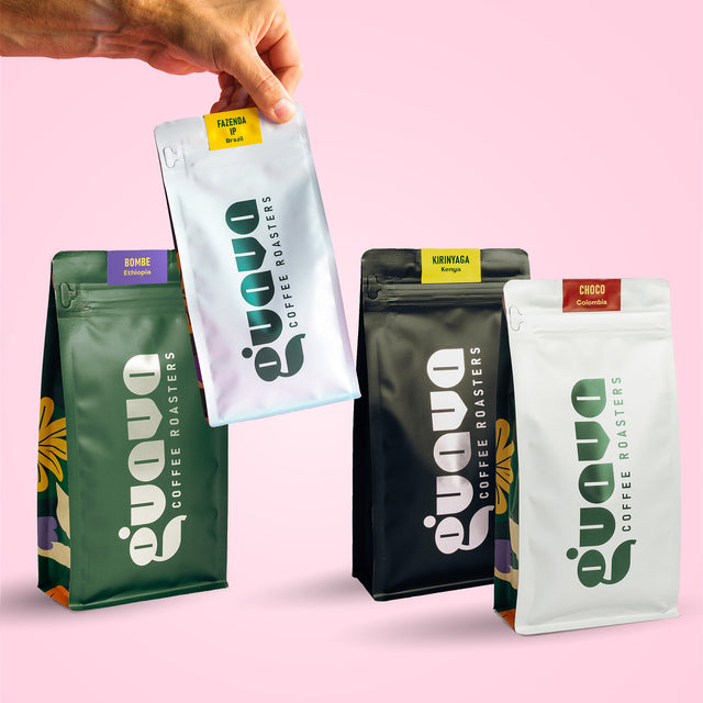 pachet degustare cafea de specialitate origin explorer guava coffee roasters
