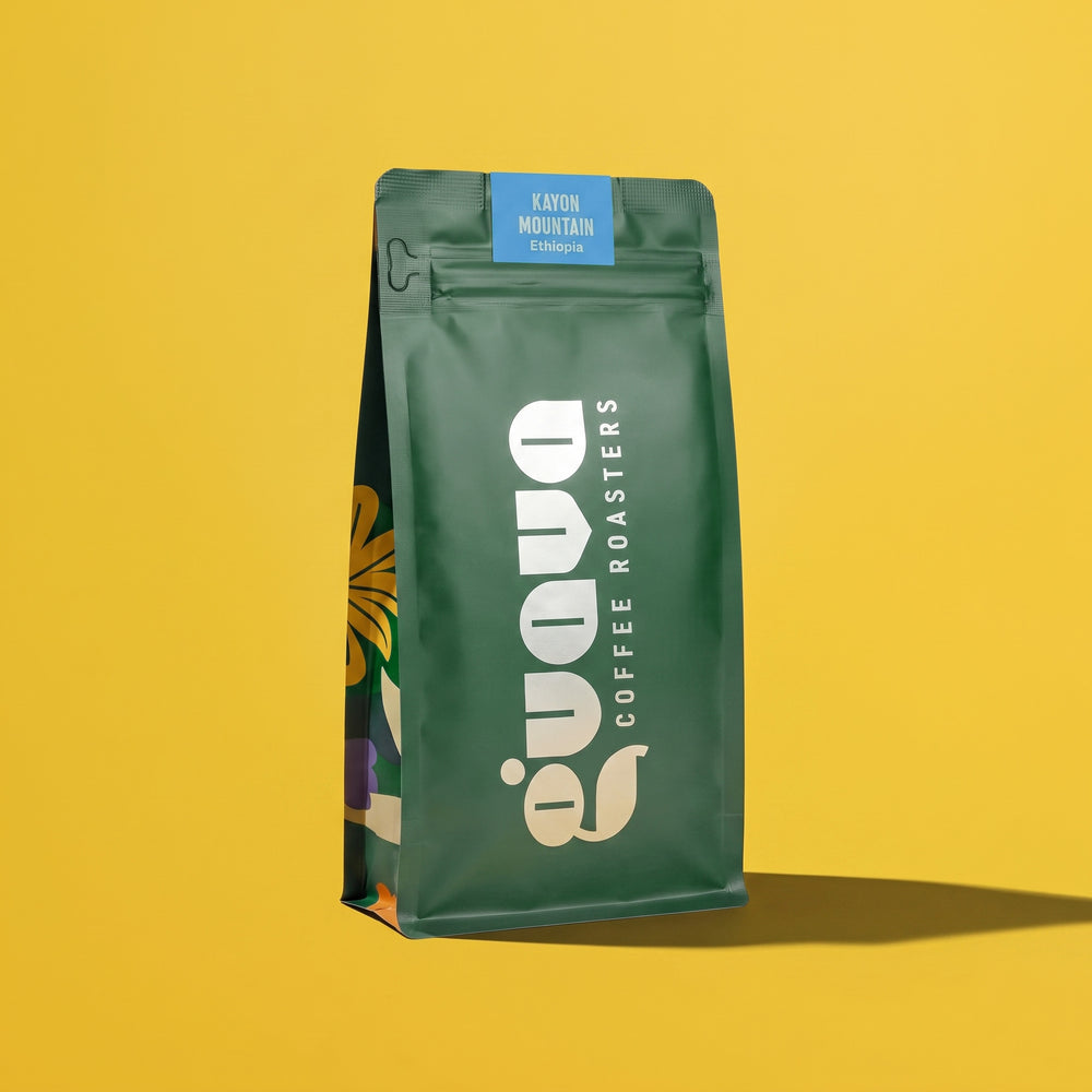 cafea de specialitate boabe etiopia kayon mountain ambalaj 250g